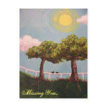 Missing you... postcards by theartgoddess Missing you... postcards