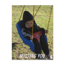 Missing You Postcard