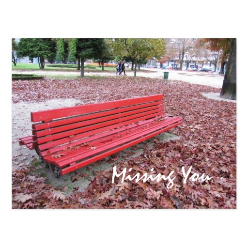 Missing You Postcard
