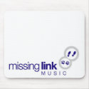 MissingLink Official Logo mousepads by MissingLinkMusic MissingLink Official Logo mousepads