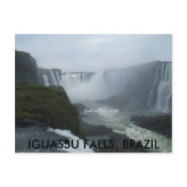 mission 032, IGUASSU FALLS, BRAZIL postcards