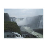 mission 032, IGUASSU FALLS, BRAZIL Postcard