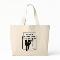 "Mission Accomplished" Marriage bags by gameoverstore "Mission Accomplished" Marriage bags