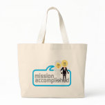 Mission Accomplished Marriage Canvas Bags