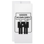 "Mission Accomplished" Marriage (homosexual) Rack Cards