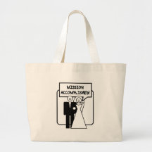 Mission Accomplished Marriage Tote Bag