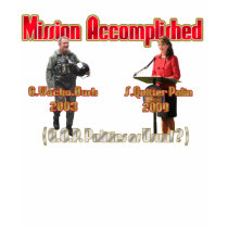 Mission accomplished Palin Bush Resignation tee t-shirts by PalinQuitsShirts Mission accomplished Palin Bush Resignation tee t-shirts