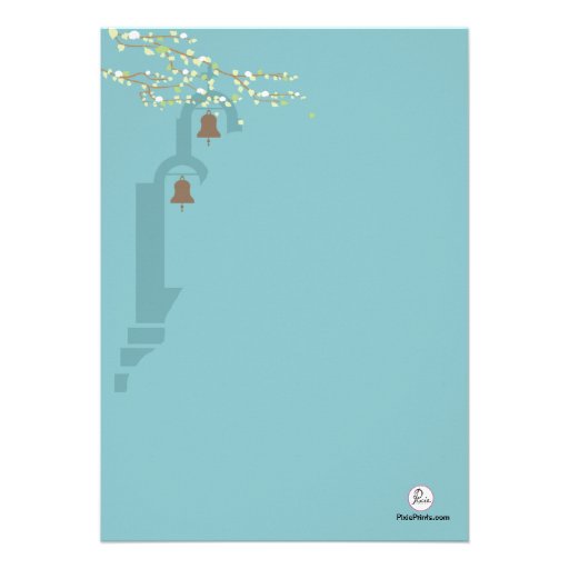 Mission Bells Bridal Shower Invitation