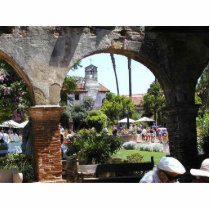 Mission Capistrano Church Arches Photo Sculpture