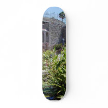 Mission Capistrano Church Construction Walls Fount Skate Board Deck