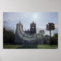 Mission Concepcion, San Antonio, TX Posters