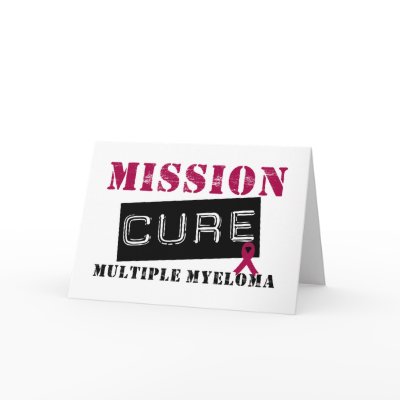 Mission Cure Multiple Myeloma greeting cards