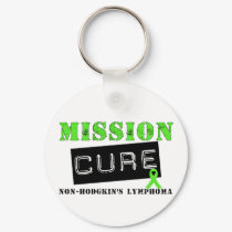 Mission Cure Non-Hodgkin's Lymphoma keychains