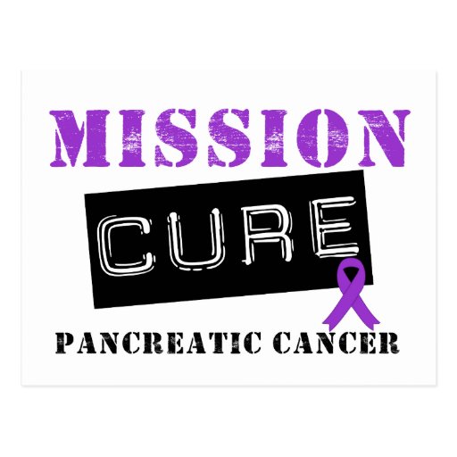 Mission Cure Pancreatic Cancer Postcards