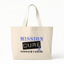 Mission Cure Stomach Cancer bags by cancerapparel Mission Cure Stomach Cancer bags