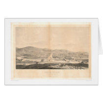 Mission Dolores, San Francisco 1860 (1097A) Greeting Cards