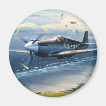 Mission Over Normandy by William S. Phillips Magnet