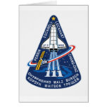 Mission Patch of the STS-111 Shuttle Mission – 200 Greeting Card