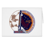 Mission Patch of the STS-87 Shuttle Mission - 1997 Greeting Card