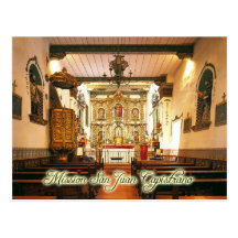 Mission San Juan Capistrano, California Postcard