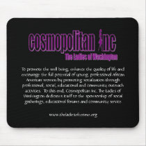 Mission Statement Mouse Pad mousepads by Cosmopolitan Mission Statement Mouse Pad mousepads