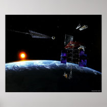 Mission to an Asteroid Print