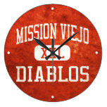 Mission Viejo Diablos Athletics Wall Clocks