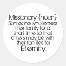 Missionaries Eternity Stickers