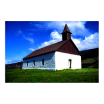 Missionary church, Maui, Hawaii posters by drjwtaylor Missionary church, Maui, Hawaii posters
