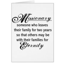 Missionary Eternity Greeting Card