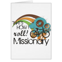 Missionary How I Roll Cards