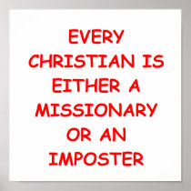 MISSIONARY PRINT
