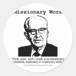 Missionary Work Benson Sticker
