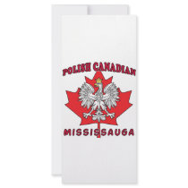 Mississauga Polish Canadian Leaf rack cards by PolishCanadian Mississauga Polish Canadian Leaf rack cards