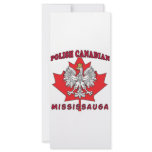 Mississauga Polish Canadian Leaf rack cards