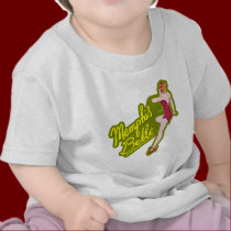 Mississippi Belle WWII Nose Art t-shirts