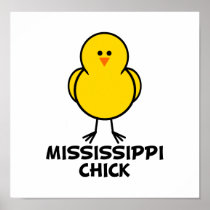 Mississippi Chick Print