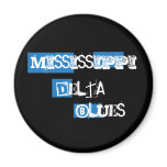 Mississippi Delta Blues Magnet