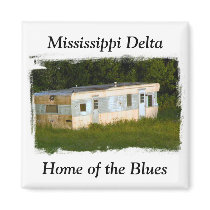 Mississippi Delta Magnet by RedRider08 Mississippi Delta Magnet