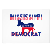 Mississippi Democrat Personalized Invitations