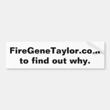 Mississippi - FireGeneTaylor.com to find out why Bumper Sticker