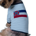 Mississippi Flag Doggie T-shirt