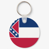 Mississippi Flag keychains