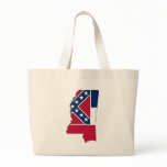 Mississippi Flag Map