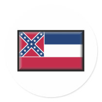 Mississippi Flag stickers by jacinto888 Mississippi Flag stickers