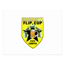 Mississippi Flip Cup State Champion Postcards