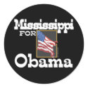Mississippi for Obama Stickers by obama_2008 Mississippi for Obama Stickers