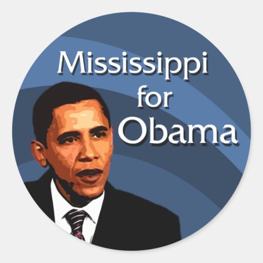 Mississippi for Obama Stickers