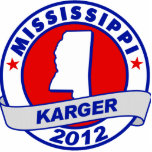 Mississippi Fred Karger Acrylic Cut Out