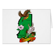 Mississippi Greeting Card